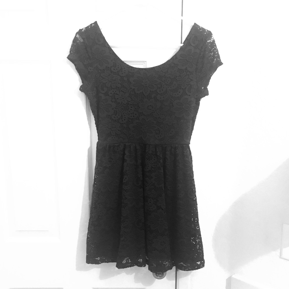 Navy blue dress